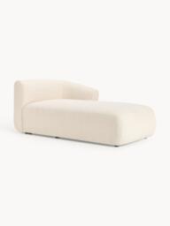 Bouclé Corner Chaise Module Sofia - thumbnail 1