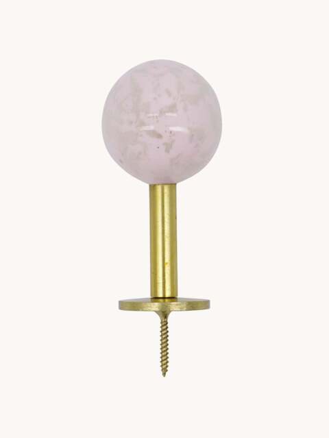 Handmade Metal Wall Hooks Ball, Set of 2 - image 1