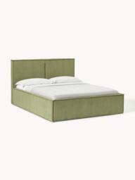 Upholstered Corduroy Bed Dream