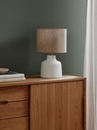 Handmade Table Lamp Ike with Concrete Base - thumbnail 3