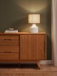 Handmade Table Lamp Ike with Concrete Base - thumbnail 2