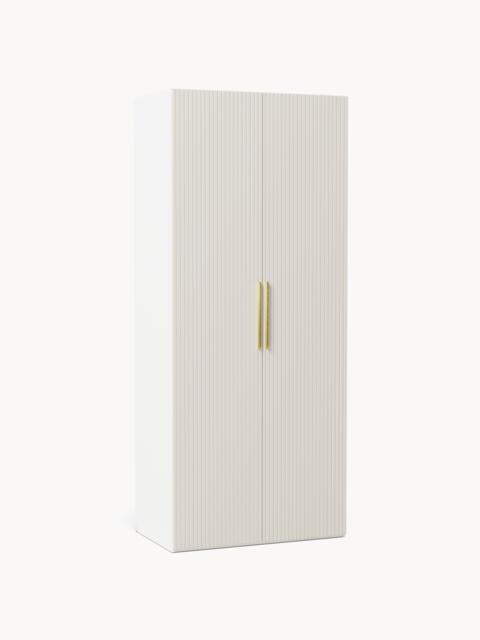 Modular Revolving Door Wardrobe Simone, 100 cm Wide, in various sizes