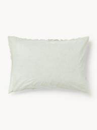 Cotton Percale Pillowcase Phil with Tufted Design - thumbnail 4
