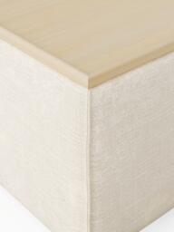 Linen Blend Ottoman Lennon with Storage - thumbnail 6
