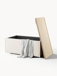 Linen Blend Ottoman Lennon with Storage - thumbnail 8