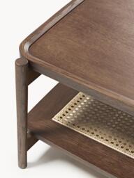 Wooden Coffee Table Libby, with Viennese Wickerwork - thumbnail 4