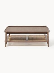 Wooden Coffee Table Libby, with Viennese Wickerwork - thumbnail 2
