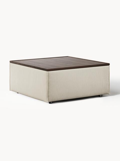 Corduroy Ottoman Lennon with Storage - image 1