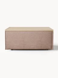 Linen Blend Ottoman Lennon with Storage - thumbnail 4
