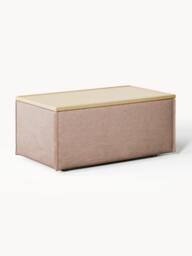 Linen Blend Ottoman Lennon with Storage