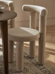 Upholstered Velvet Chair Calan - thumbnail 9