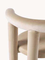 Upholstered Velvet Chair Calan - thumbnail 7