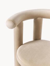 Upholstered Velvet Chair Calan - thumbnail 6