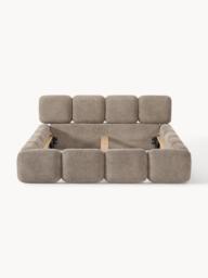 Upholstered Teddy Bouclé Bed Tayla - thumbnail 9