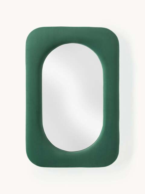 Wall Mirror Zola with Velvet Frame - image 1
