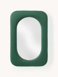 Wall Mirror Zola with Velvet Frame - thumbnail 1