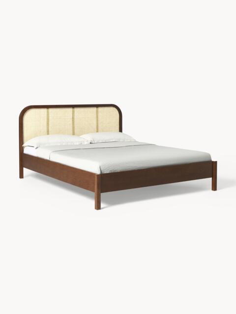 Wooden Bed Jones with Viennese Braid Headboard