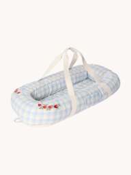 Portable Cotton Baby Nest Sky Blue