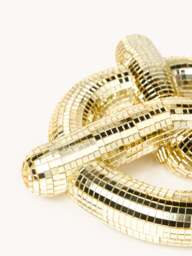 Glittering Decorative Object Disco Pretzel - thumbnail 4