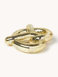 Glittering Decorative Object Disco Pretzel - thumbnail 2