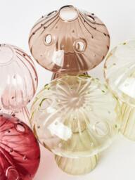 Glass Vases Mushroom, Set of 5 - thumbnail 9