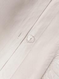 Washed Cotton Percale Duvet Cover Louane with Ruffles - thumbnail 6