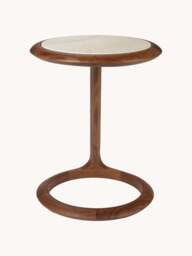 Travertine Side Table Doppio - thumbnail 2