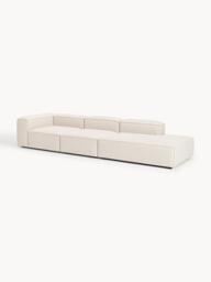 XL Linen Blend Modular Chaise Lennon - thumbnail 3