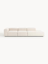 XL Linen Blend Modular Chaise Lennon