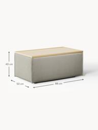 Corduroy Ottoman Lennon with Storage - thumbnail 7