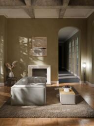 Corduroy Ottoman Lennon with Storage - thumbnail 2
