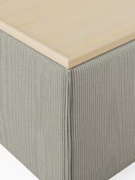 Corduroy Ottoman Lennon with Storage - thumbnail 6