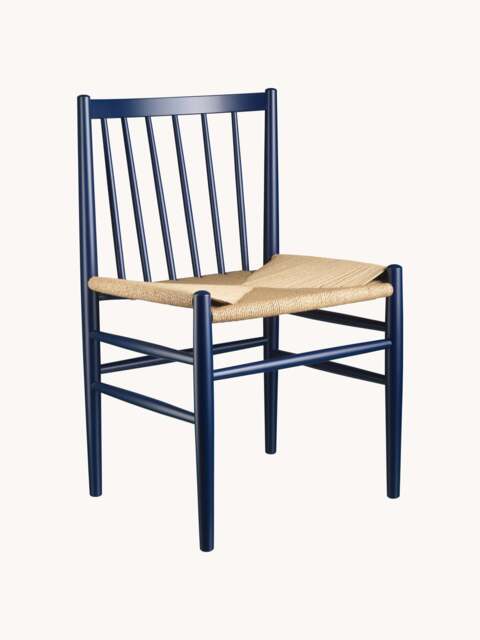 Handwoven Beech Wood Dining Chair J80 - image 1