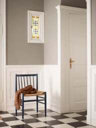 Handwoven Beech Wood Dining Chair J80 - thumbnail 2