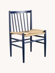 Handwoven Beech Wood Dining Chair J80 - thumbnail 1