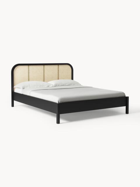 Wooden Bed Jones with Viennese Braid Headboard