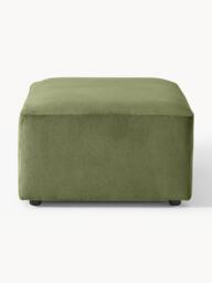 Corduroy Ottoman Melva, W 99 x D 72 cm - thumbnail 5