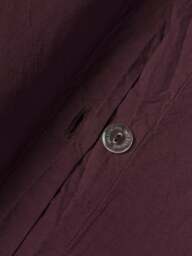 Washed Cotton Percale Duvet Cover Louane with Ruffles - thumbnail 4