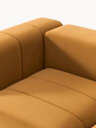 Modular Velvet Sofa Lena (2-seater) - thumbnail 4