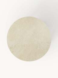 Round Travertine Effect Dining Table Jackson, in various sizes - thumbnail 5