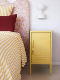 Metal Bedside Table The Shorty, Left- or Right-Hinged Options - thumbnail 2