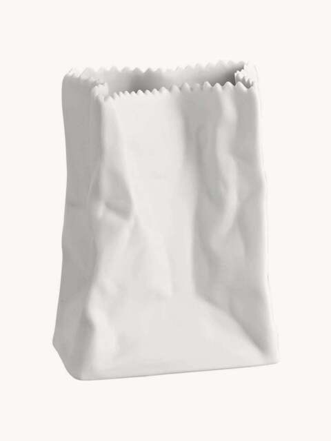 Porcelain Vase Do Not Litter, H 9 cm - image 1
