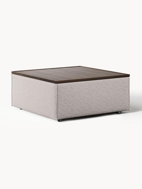 Bouclé Ottoman Lennon with Storage - image 1