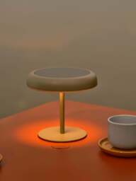 Small Solar LED Table Lamp Elmer, Dimmable - thumbnail 8