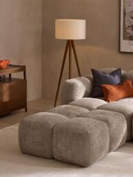 Teddy Bouclé Ottoman Tayla - thumbnail 2
