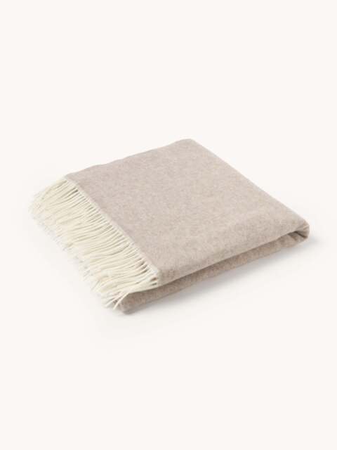 Wool Throw Faro With Cashmere - image 1