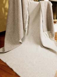 Wool Throw Faro With Cashmere - thumbnail 5