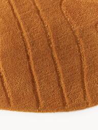 Round Hand-Tufted Wool Rug Aaron - thumbnail 2