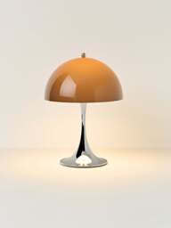 Portable Dimmable LED Table Lamp Panthella 250, Design Verner Panton - thumbnail 4