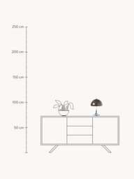Portable Dimmable LED Table Lamp Panthella 250, Design Verner Panton - thumbnail 9